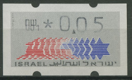 Israel ATM 1990 Hirsch Automat 001 Einzelwert ATM 3.4.1 Postfrisch - Franking Labels