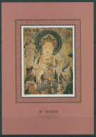 China 1992 Wandmalerei Aus Den Magao-Grotten Block 61 Postfrisch (C8226) - Blokken & Velletjes