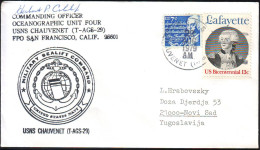 USA - MILITARY SEALIFT COMMAND - US NAVY  - USNS CHAUVENET - 1979 - Bases Antarctiques