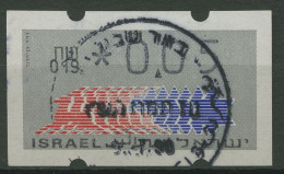Israel ATM 1990 Hirsch Automat 019 Einzelwert ATM 3.1.19 Gestempelt - Vignettes D'affranchissement (Frama)