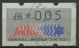 Israel ATM 1990 Hirsch Automat 030 Einzelwert ATM 3.1.30 Gestempelt - Frankeervignetten (Frama)