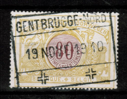 Chemins De Fer TR 39, Obliteration Centrale, GENTBRUGGE NORD - Usati