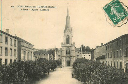 69* PONTCHARRA EN RUEDINE  Eglise  Mairie          RL06.0724 - Pontcharra-sur-Turdine