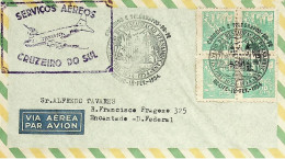 1954 Brasil / Brazil Cruzeiro Do Sul Correio Aéreo / Airmail - Luchtpost