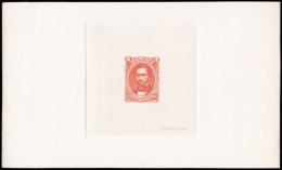 O) 1864 HAWAII,  DIE PROOF, INDIA PAPER, KING KAMEHAMEHA IV, SCT 31 2c Rose Vermilion, NATIONAL BANK NOTE, XF - Hawaï