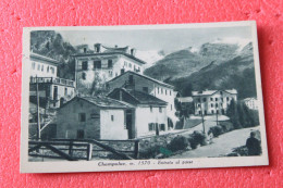 Champoluc Entrata In Paese 1930 Ed. Gianuzzi - Other & Unclassified