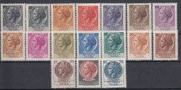 ITALY 1253-1269,unused (**) - 1961-70: Mint/hinged