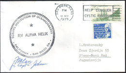 USA - R/V ALPHA HELIX - SCRIPPS INST. OCEANOGRAPHY - 1979 - Bases Antarctiques