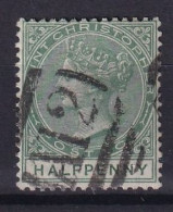 ST. CHRISTOPHER 1882 - Canceled - Sc# 8 - St.Kitts Und Nevis ( 1983-...)