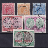 ANGUILLA 1950 - Canceled - Sc# 99-104 - St.Kitts-et-Nevis ( 1983-...)