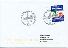 Italy Cover Sent To Germany 18-5-2013 Single Franked - 2011-20: Storia Postale