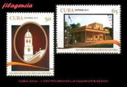 CUBA MINT. 2013-39 V CENTENARIO DE LA CIUDAD DE SAN SALVADOR DE BAYAMO - Nuevos