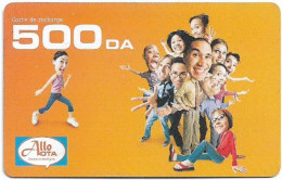 Algeria - Allo OTA - Carte De Recharge, GSM Refill 500DA, Used - Algeria