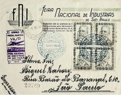 1940 Brasil / Brazil VASP Carimbo Comemorativo / Commemorative Postmark - Aéreo