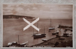 ABERSOCH THE HARBOUR OLD R/P POSTCARD WALES - Caernarvonshire