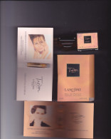 Lot 4 Miniature Vintage Parfum - Lancome -EDP - Tresor - Pleine 7,5ml & 3 Tubes 1ml,1ml & 1,5ml Neuf - Miniaturen Damendüfte (mit Verpackung)