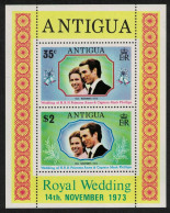 Antigua And Barbuda Royal Wedding Princess Anne MS 1973 MNH SG#MS372 - 1960-1981 Autonomie Interne