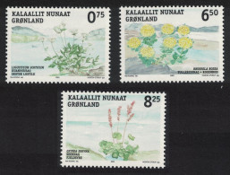 Greenland Edible Plants 3v 2004 MNH SG#454-456 - Ungebraucht
