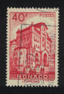Monaco The Cathedral 40f 1941 Canc SG#401 - Oblitérés