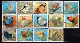BOTSWANA / Oblitérés/Used / 2007 - Série Courante /papillons  (série Complète) - Botswana (1966-...)