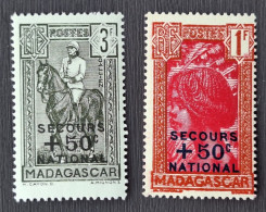 Madagascar 1942 N°232/33 ** TB - Neufs