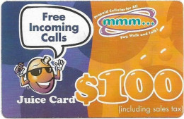 Zimbabwe - Telecel Mango - Mango Juice Card (Big Text), Exp.30.11.2002, GSM Refill 100$, Used - Simbabwe