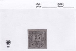 France Colonie Guadeloupe Timbre Taxe N° 11 Oblitéré Pointe à Pitre 12 Janvier 1885 - Postage Due
