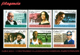 CUBA MINT. 2014-04 V CENTENARIO DE LA VILLA DE SANTA MARÍA DEL PUERTO PRÍNCIPE - Nuevos