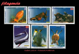 CUBA MINT. 2014-15 FAUNA MARINA - Nuevos