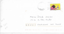 France 2013 - AA 793 - OBLITERE S/ Enveloppe 2013 : " QUAND Les POULES AURONT DES DENTS " Cachet ROND - Briefe U. Dokumente
