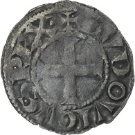 France, Louis VIII-IX, Denier Tournois, 1223-1244, Billon, TTB, Duplessy:187 - 1223-1226 Louis VIII Le Lion