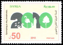 Syria 2010 International Year Of Biodiversity Unmounted Mint. - Syrie