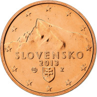 Slovaquie, 2 Euro Cent, 2013, Kremnica, BU, FDC, Cuivre Plaqué Acier, KM:96 - Slovaquie