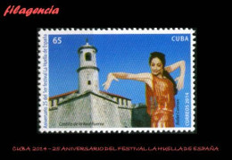 CUBA MINT. 2014-34 25 AÑOS DEL FESTIVAL LA HUELLA DE ESPAÑA. BALLET CARMEN - Nuevos