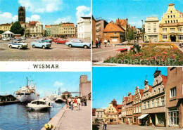 72623758 Wismar Mecklenburg Markt Kraemerstrasse Hafenpartie Wismar - Wismar