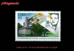 CUBA MINT. 2014-49 50 ANIVERSARIO DE LA CIUDAD UNIVERSITARIA JOSÉ ANTONIO ECHEVERRÍA. CUJAE - Unused Stamps