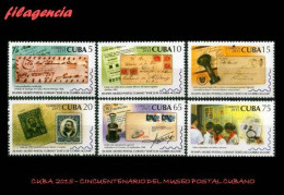 CUBA MINT. 2015-01 CINCUENTENARIO DEL MUSEO POSTAL CUBANO - Ungebraucht