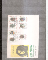 Jamaique - Bob Marley ( FDC De 1981 à Voir) - Jamaica (1962-...)