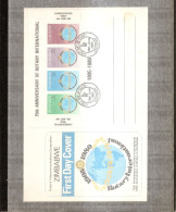 Zimbabwe - Rotary ( FDC De 1980 à Voir) - Zimbabwe (1980-...)