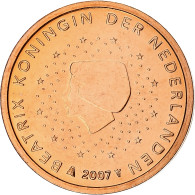 Pays-Bas, Beatrix, 2 Euro Cent, 2007, Utrecht, BU, SPL+, Cuivre Plaqué Acier - Nederland