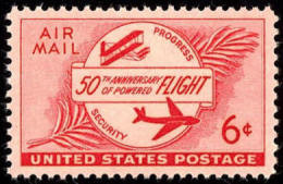 1953 USA Air Mail Stamp Sc#c47 Post Aircraft Airplane Plane - 2b. 1941-1960 Nuovi