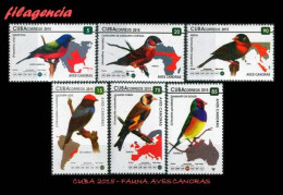 CUBA MINT. 2015-11 FAUNA. AVES CANORAS - Unused Stamps