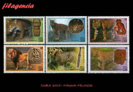 CUBA MINT. 2015-13 FAUNA. FELINOS - Neufs