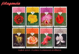 CUBA MINT. 2015-23 FLORA. FLORES DE AMÉRICA. PRIMERA SERIE - Unused Stamps