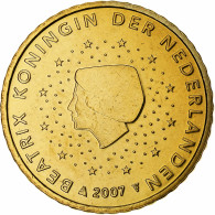 Pays-Bas, Beatrix, 50 Euro Cent, 2007, Utrecht, BU, SPL+, Or Nordique, KM:239 - Paesi Bassi