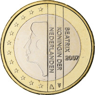 Pays-Bas, Beatrix, Euro, 2007, Utrecht, BU, SPL+, Bimétallique, KM:240 - Paesi Bassi