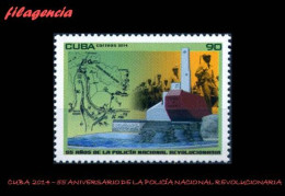 CUBA MINT. 2014-16 50 ANIVERSARIO DE LA POLICÍA NACIONAL REVOLUCIONARIA - Unused Stamps