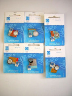 @ Athens 2004 Olympic Games - Chronometers Series, Full Set Of 6 Pins - Olympic Games