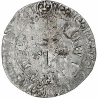 France, Charles V, Blanc Au K, 1365-1380, Billon, TB, Duplessy:363 - 1364-1380 Charles V The Wise