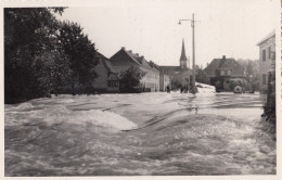 AK (OÖ) OTTENSHEIM Im Mühlviertel - Bahnhofstrasse - Die Bisher Gewaltigste Überschwemmung Im Juli Des Jahres 1954 - Linz Urfahr